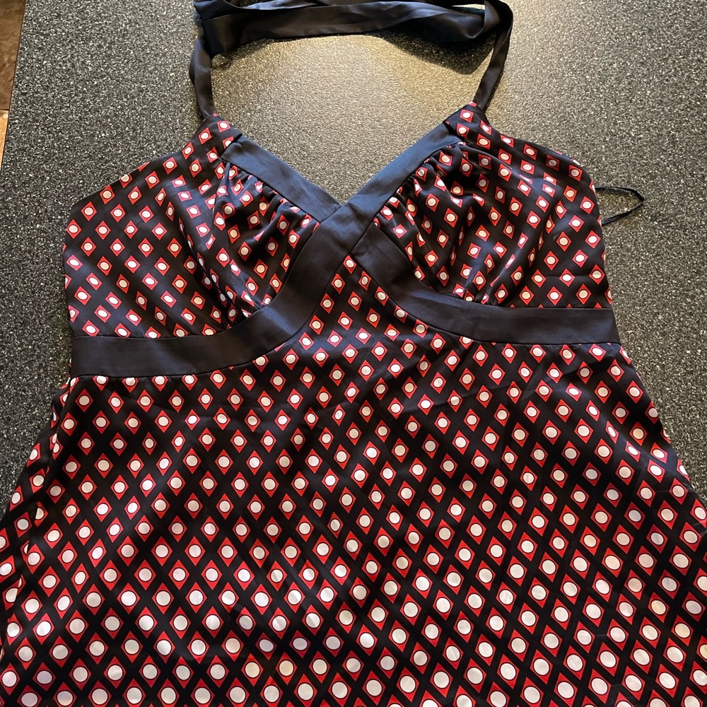 The Limited satin halter shirt